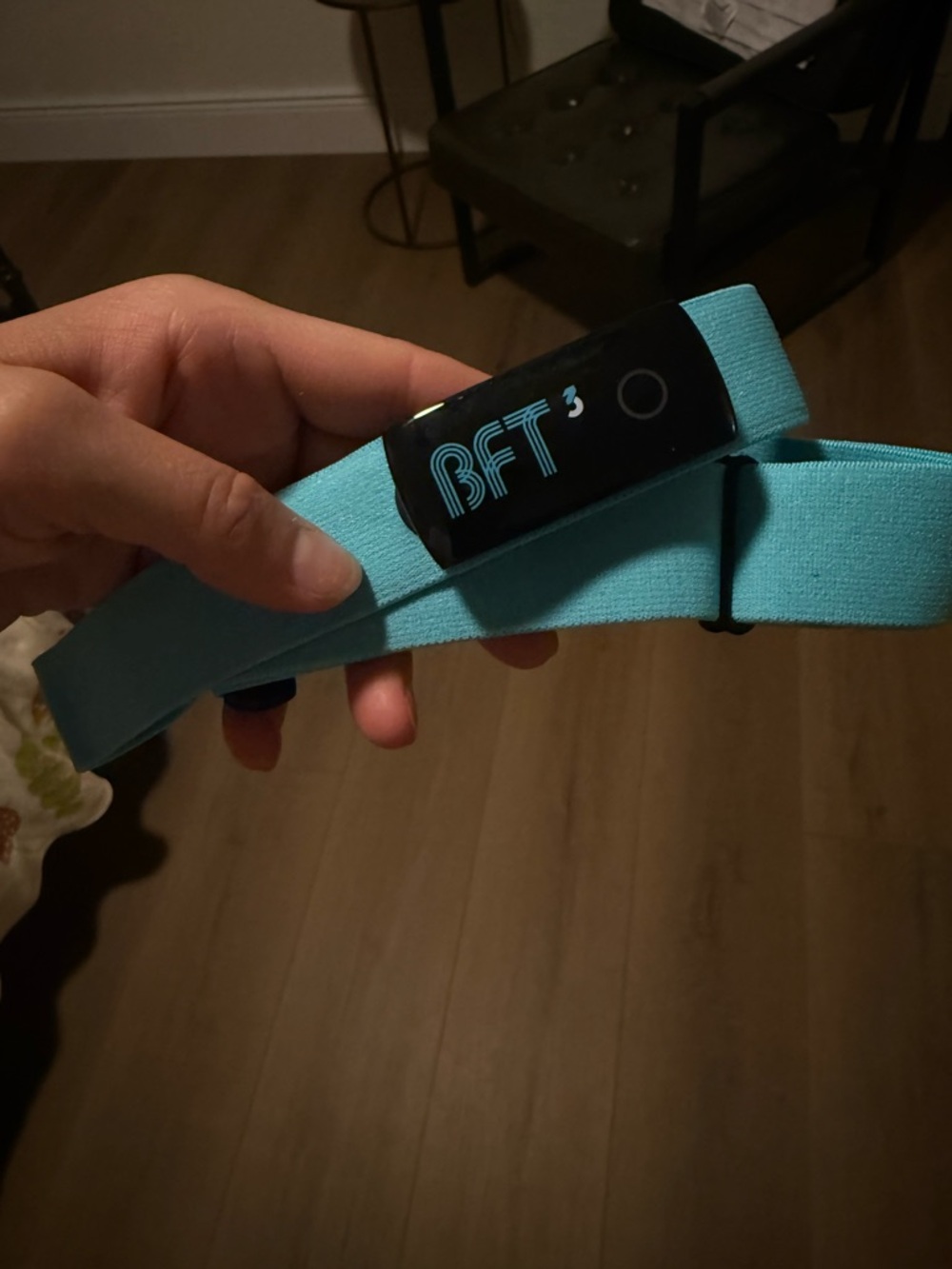 Heart Rate Monitor Chest Strap in Teal BFT GYM